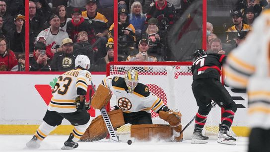 Swayman emerging from rough start at a critical time for Bruins, steals point against Senators taken at BSJ Headquarters (Bruins)